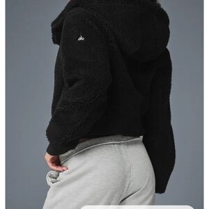 Alo Yoga Alo Yoga Foxy Sherpa Jacket Black L